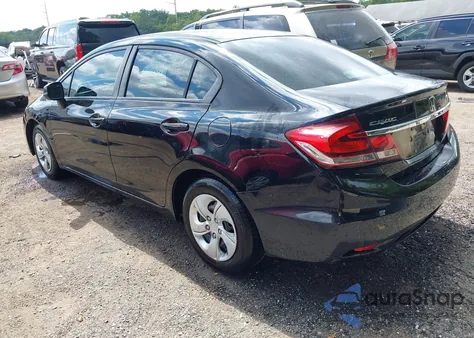 2013 Honda Civic Lx from USA, damaged, VIN 2HGFB2F56DH579100